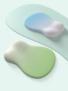 1Memory Foam Ergonomic Wrist Pad, A Mouse Pad That Naturally Fits The Wrist, Can Alleviate Hand Pain, Suitable For Laptops/Computers, Featuring A Gradient Minimalist Design, With A Thick Mouse Pad Equipped With A Silicone Non-Slip Base - View 3
