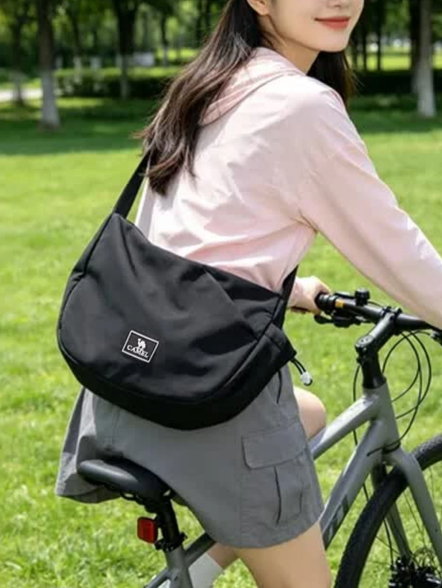 CAMEL CROWN Unisex Outdoor Waterproof Bag, Convertible One Shoulder Crossbody Bag - Black - View 1