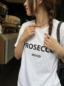 Women T-Shirts - 白色 - 查看 2