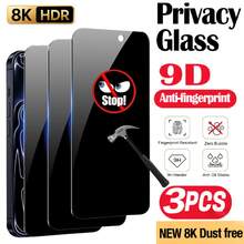 3pcs 9H Privacy Tempered Glass Screen Protector, Compatible With IPhone 17 Pro Max/Air/16/15/14/13/12/11 Pro Max/XR/X/XS Max Plus, Ultra HD Anti-Peeping Full Coverage Glass Film, High Definition Display, Anti-Fingerprint Oleophobic Coating, Scratch-Resistant Surface, Bubble-Free Auto-Alignment Installation Frame, Smooth Touch, Compatible With Slim Phone Cases - 3PCS - View 35