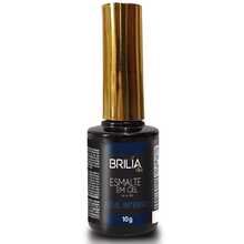 Esmalte Em Gel Brilia Nails Esmaltação Alongamento De Unha Cabine Led/Uv Nail Manicure Profissional - Azul Intenso - Visão 3