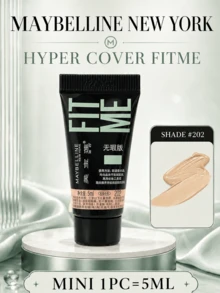 Maybelline 美寶琳客製化粉底液完美版 202，正裝 30ml、中容量 18ml、試用裝 5ml，輕盈貼膚質地，高遮瑕，長效持妝，黃白調 - 客製化粉底液無瑕版 202 - 查看 15