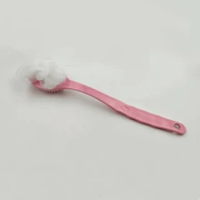 1pc Pink/Blue Long Handle Bath Brush, Multi-Function Back Exfoliating Shower Brush, Back-To-School Double-Sided Shower Brush, Long Handle Powerful Cleaning Brush, Suitable For Exfoliation And Back Cleaning - Multicolor - View 11
