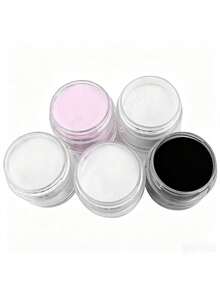 New 10g Multi-Color Acrylic Nail Powder, Long-Lasting Non-Fading Crystal Nail Powder, Professional Nail Art Supplies, Suitable For Home DIY And Salon Use - Multicolor - View 5