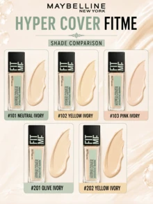 Maybelline 美寶蓮訂製粉底液無瑕版 201,正裝30ml,,中樣18ml,小樣5ml,輕薄服帖質地,高遮瑕,長效持妝,不易暗沉,橄欖二白色 - 客製化粉底液無瑕版 201 - 查看 4