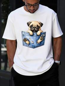 Camisetas de hombre - Blanco - Ver 3