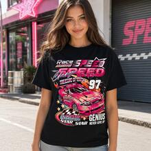 Women T-Shirts - 黑色 - 查看 3