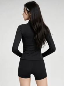 Women Jackets - Black - View 7