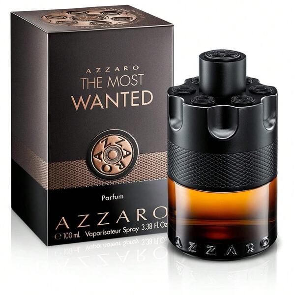 KAYALI Azzaro Wanted Series Assorted Herenparfum Spray 100ML (3,38 Fl Oz) - Langdurige Mannelijke Geur, Premium Eau De Parfum, Ideaal Voor Dagelijks Gebruik & Speciale Gelegenheden, Met Houtachtige, Pittige En Warme Gourmand Geuren