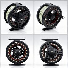 SEACHASER 5WT Fly Fishing Reel, Pre-Spooled Metal Reel With Floating Fly Line And Leader For Freshwater Fishing - Black - View 4