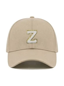 1pc Y2K Street Style Customized Initial Baseball Cap, UV Protection Breathable Summer Sun Hat, Adjustable Face-Slimming Cap, Unisex - Multicolor - View 37