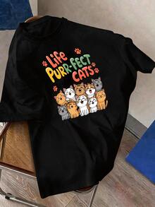 Camisetas de hombre - Negro - Ver 5