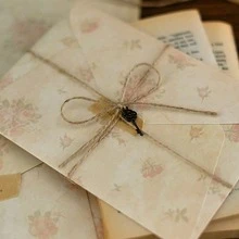 Vintage Floral Pattern Paper Envelopes Romantic Letter Storage Envelopes For Handwritten Letter & Crafts - Sets - View 2