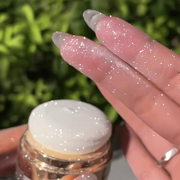 Flower Snow Glitter Highlighter Powder - Soft, Glittery Finish For Body & Face, Light Coverage, Softening Effect, Ideal For Highlighting Skin, Highlighting Body Product|Softening Effect|Lightweight Powder, Highlighter Makeup