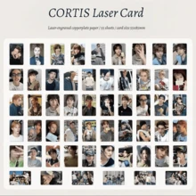 55pcs Photocard Laser CORTI-S - WARNA DI LUAR GARIS - Photocard Selfie Idola K-Pop - Dukungan Penggemar - Merchandise Koleksi - Kartu LOMO - Hadiah Ulang Tahun - Hadiah Liburan - Hadiah Halloween - Hadiah Natal - MultiWarna - View 3