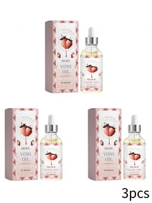 EELHOE 30ml Women's Intimate Oil With Vitamin E & Strawberry Extract - Odor & Itch Relief, PH Balancing For Freshness & Comfort - Gentle Care For Active Lifestyles & Menstrual Use,Quick Ship Items,Free Shipping - 杏色 - 查看 8