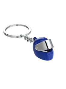 Mini Motorcycle Helmet Metal Keychain Creative Motorcycle Pendant Backpack Charm For Men And Women Cycling Enthusiasts Personalized Small Gift - A - View 8