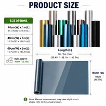 Heat Insulation Window Film One-Way Mirror Privacy Window Sticker Anti-UV Reflective Window Film Sunshade Glass Film Suitable For Home Office Bedroom Static Adhesion Glue-Free Window Curtain - 1PC - View 11