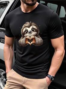 Camisetas de hombre - Negro - Ver 6