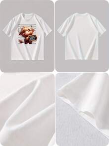 Camisetas de hombre - Blanco - Ver 4