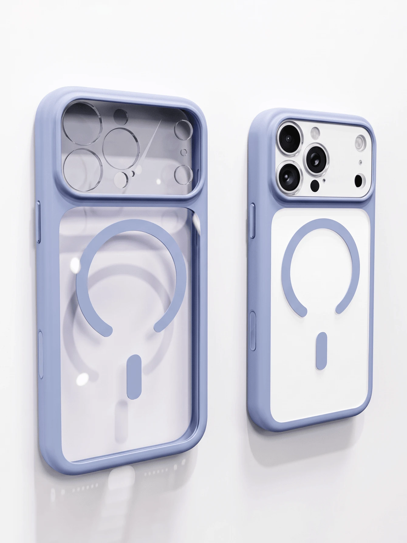 Luxury High Quality Transparent Clear Phone Case Compatible With IPhone 18 Pro Max 17ProMax 17Pro 17 16 Pro Max Magnetic Wireless Charging Shockproof Bumper Back Cover