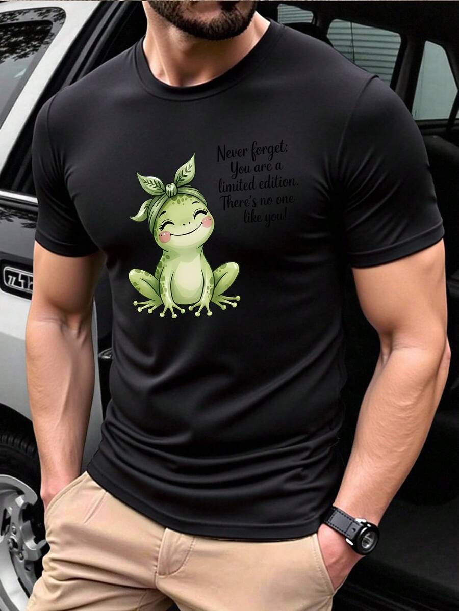 Camisetas de hombre - Negro - Ver 1
