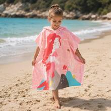 nerd hunters Kids Hooded Poncho Towel - Mermaid - 彩色 - 查看 9