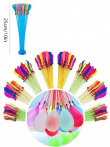 Water Balloon, Quick Fill Water Balloons, Suitable For Adults, Summer Pool Party Outdoor Fun Game Props (Random Color) - A - View 2