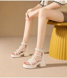 Women Platforms & Wedge Sandals - Blanco - Ver 6