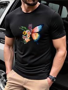 Men T-Shirts - Black - View 1