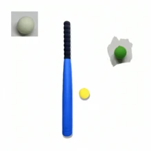 Large Size Soft Baseball Bat + Foam Ball (Random Color) For Teens, Essential Sports Equipment, Non-Slip Grip, Suitable For Adult Training, Outdoor Leisure Sports, Parent-Child Games - Multicolor - View 11