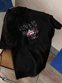Men T-Shirts - Black - View 5