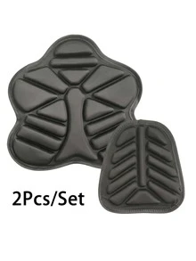 Motorcycle Seat Cushion Front And Rear Comfortable Pad, Universal Shock-Absorbing Breathable Anti-Slip Lycra Material, Suitable For Motorcycles And Scooters, Motorcycle Essential - A - View 3