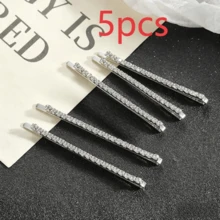 Rhinestone Hair Clips - Silver (1/5pcs), Claw Clips - Multicolor - View 6
