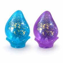 Colorful Water Drop Shaped Soft Squishy Toy, Glitter Particle Tactile Pressable And Kneadable, Children's Hand Sensory Interactive Educational Toy, Suitable For Parent-Child Games, Birthday Gifts, Classroom Rewards And Party Sharing - Multicolor - View 19