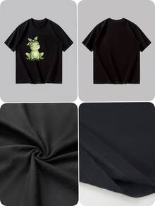 Camisetas de hombre - Negro - Ver 4