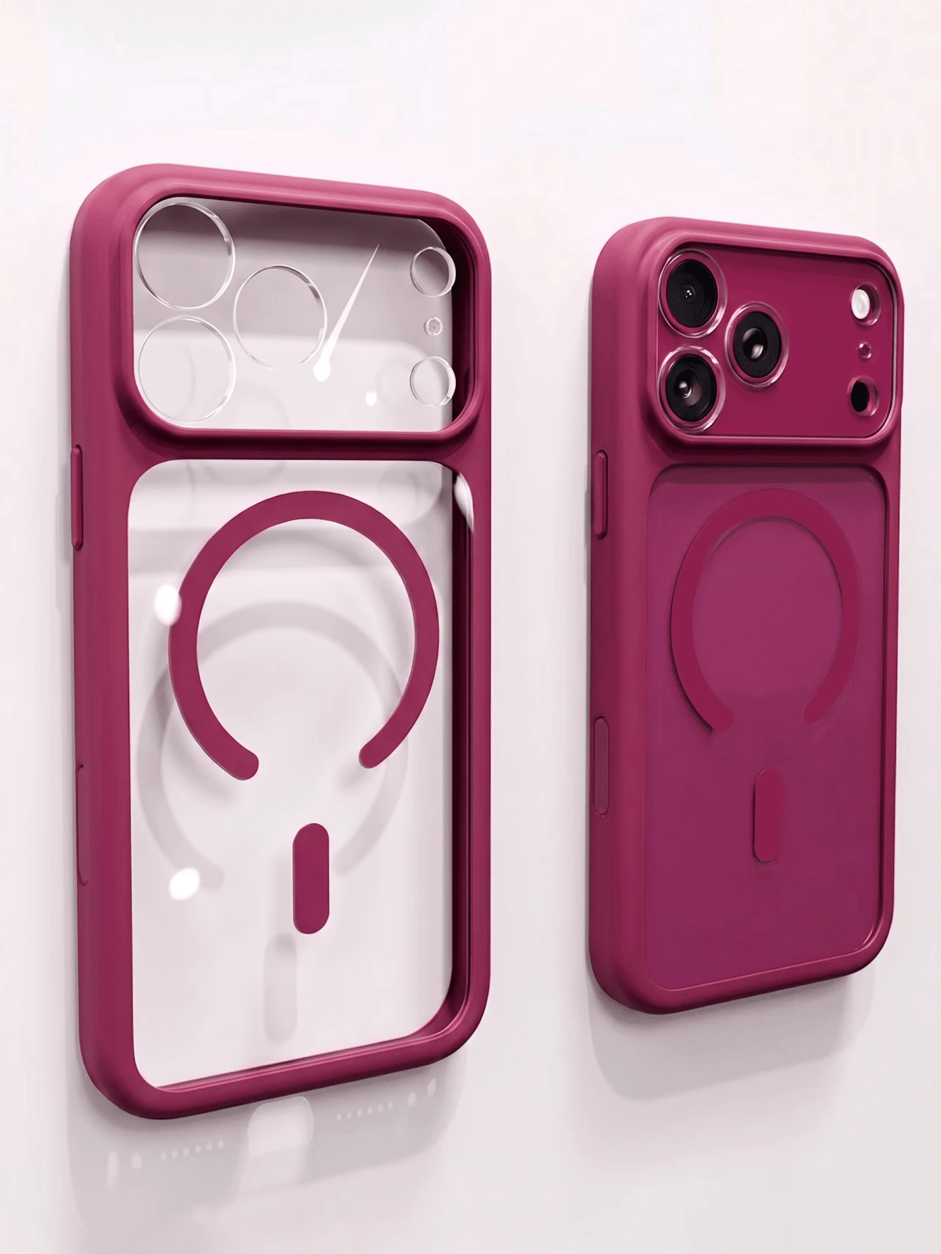 Luxury High Quality Transparent Clear Phone Case Compatible With IPhone 18 Pro Max 17ProMax 17Pro 17 16 Pro Max Magnetic Wireless Charging Shockproof Bumper Back Cover