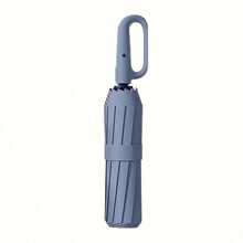1pc Automatic Open/Close Heavy Duty 12-Rib Windproof Umbrella, Dual Windproof Design - Automatic Button Operation, All-Weather Waterproof & Windproof, With Handle, Sturdy Iron Frame, Foldable & Portable - Multicolor - View 12