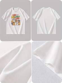 Camisetas de hombre - Blanco - Ver 4
