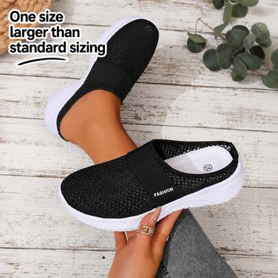 This Shoe Runs One Size Larger - Women's Athletic Walking Shoes, Breathable Mes…