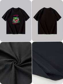 Camisetas de hombre - Negro - Ver 4