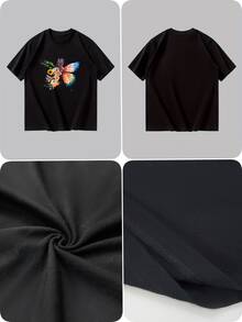 Men T-Shirts - Black - View 4