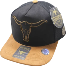 Kboom Caps Baseball Caps - Black/Camel - View 3