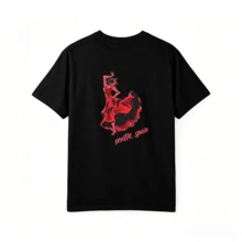 Beautiful Seville, Spain Summer Souvenir Flamenco Dancer T-Shirt, Andalusian Dance Motif, Casual Top Perfect For Travel And Spanish Culture Lovers - Black - View 1