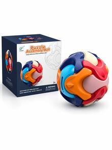 juegos didacticos para niño,huevos de juguete,juguetes montessori,Alcancía DIY para Niños, Bola Rompecabezas de Construcción, Juguete Educativo Creativo de Ensamble, Juego de Piezas Coloridas para Desarrollar Habilidades Manuales, Actividad Familiar y Regalo Infantil para Niños Mayores de 3 Años - Multicolor - Ver 8