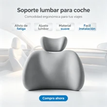 Car Neck & Lumbar Pillow - Multicolor - View 2