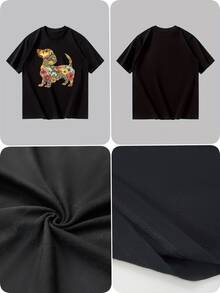 Camisetas de hombre - Negro - Ver 4
