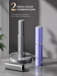 SKYWORTH Alat Pelurus & Pengeriting Rambut Nirkabel Mini, Cocok untuk Rambut Halus, Setrika Datar Paduan Titanium, 3 Pengaturan Suhu, Dapat Diisi Ulang USB, Daya Tahan Baterai 50 Menit, Ciptakan Gaya Halus dan Keriting Bergelombang Lembut Kapan Saja - MultiWarna - View 11