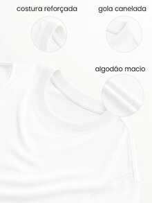 Camiseta Infantil Manga Curto Menino Estampada 4 Carros Elegantes Colorido Confortável 100% Algodão Leve Gola Redonda Estilosa - Branco - Visão 2