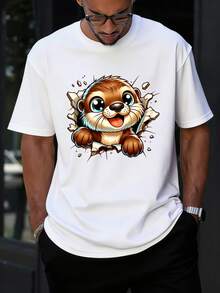 Camisetas de hombre - Blanco - Ver 3